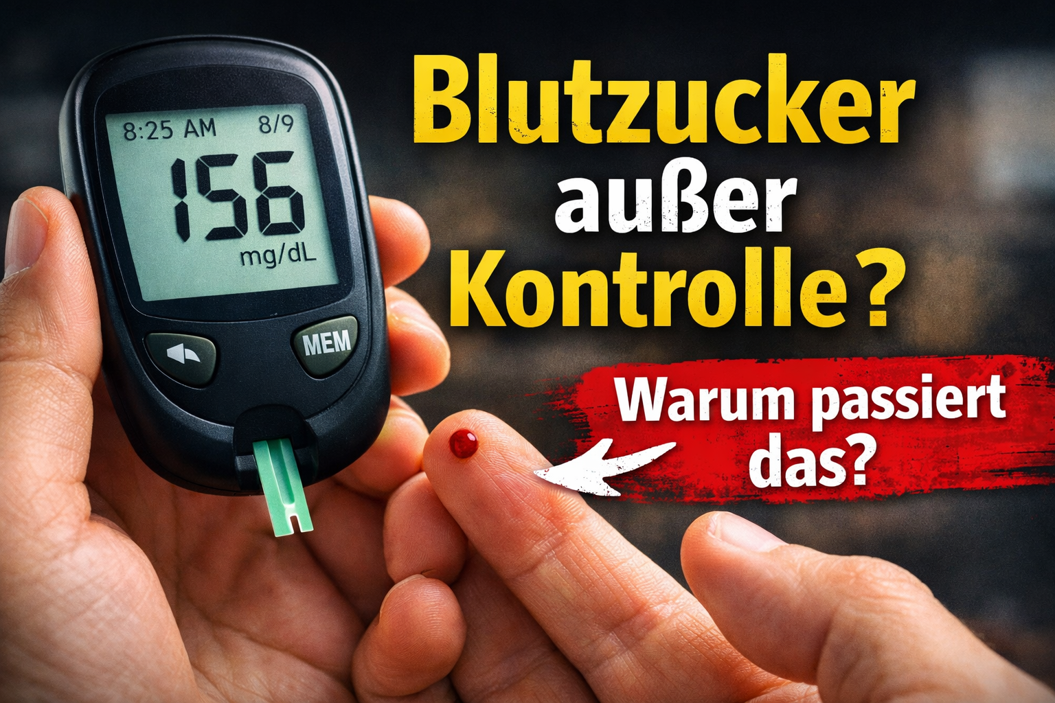 Blutzucker senken